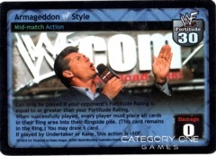 Armageddon WWF Style (Vince)